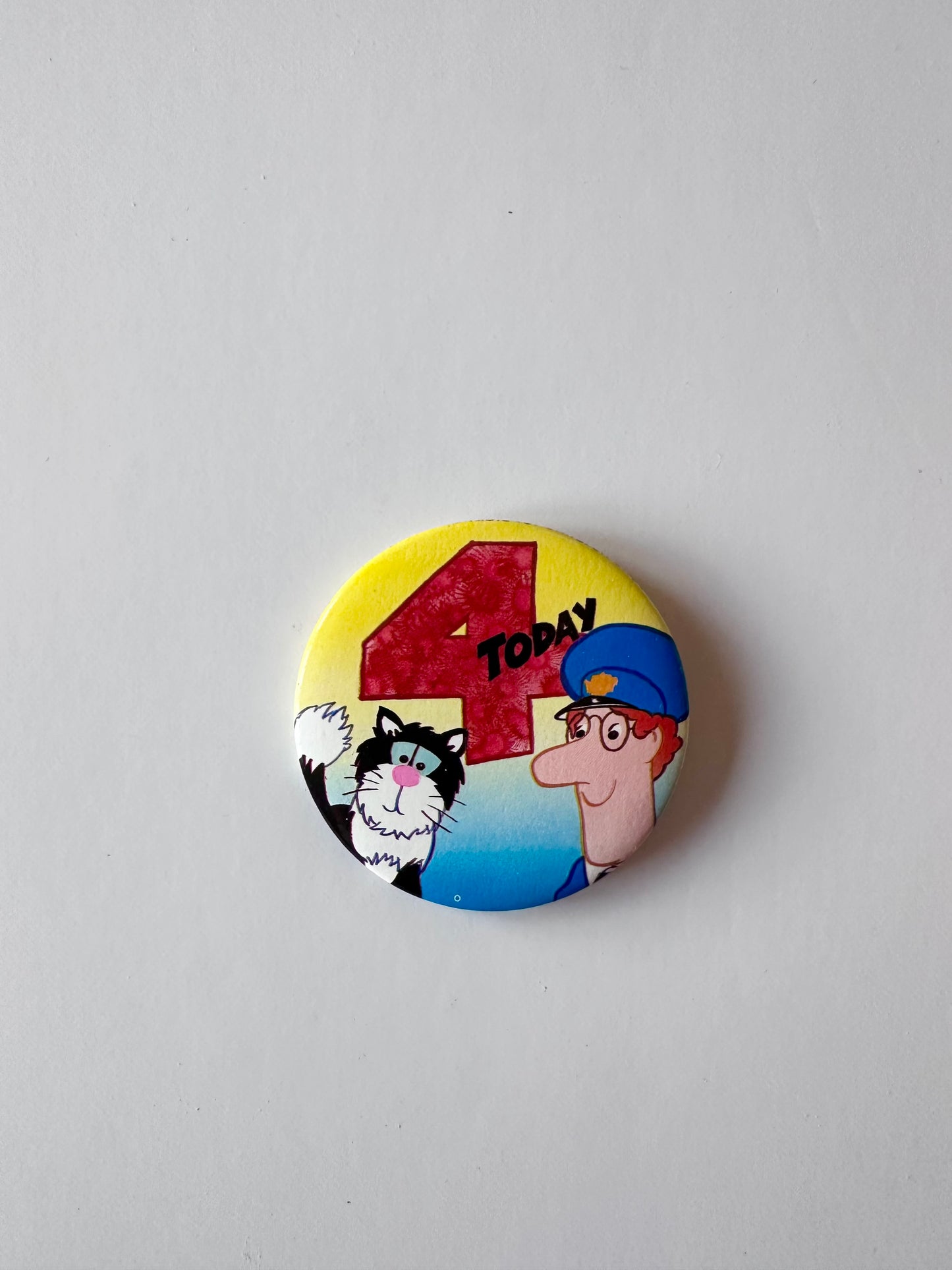 Vintage Postman Pat 4 badge