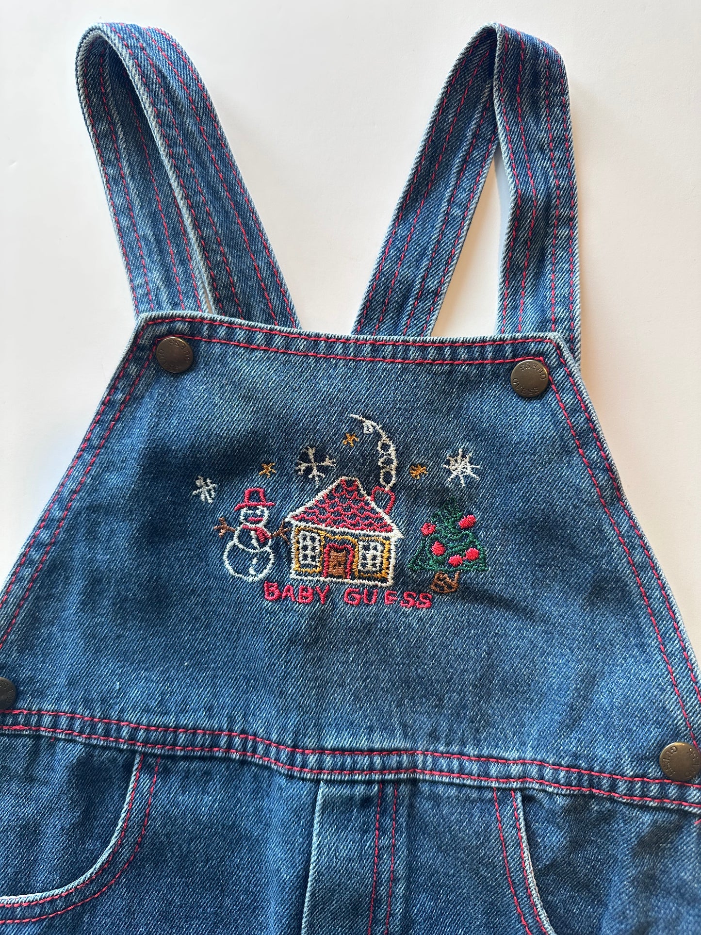 Vintage Guess denim dress 18-24 months