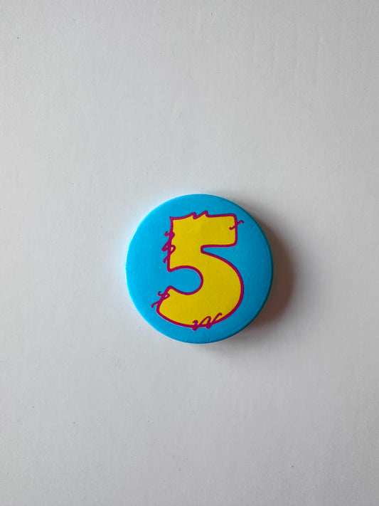 Vintage Birthday Badge