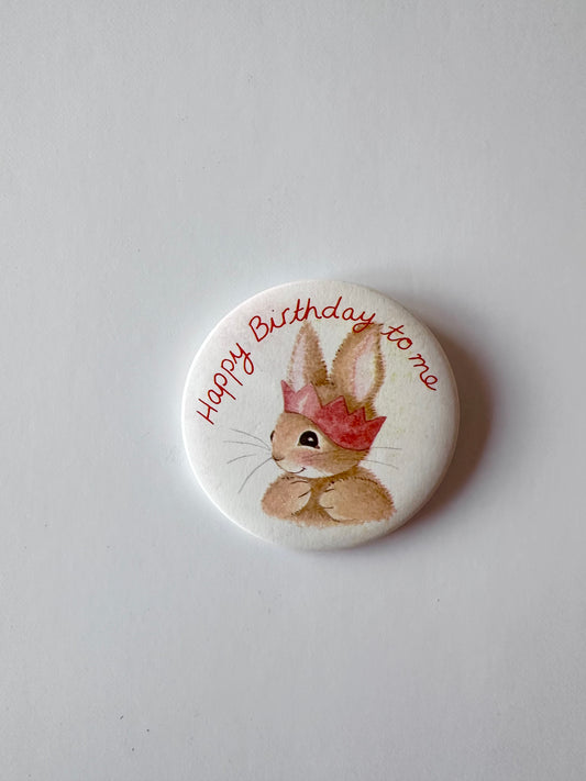 Vintage Birthday badge